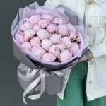 Букет из 25 пионов в Минске