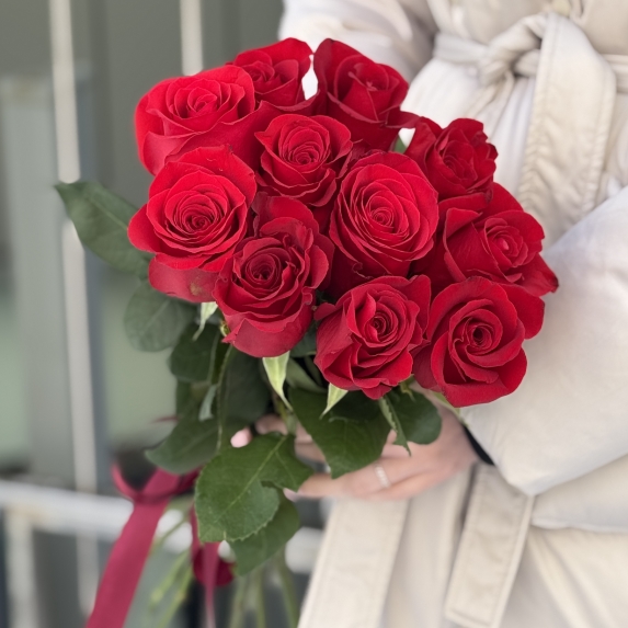 Букет из 11 красных роз