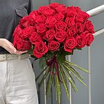 Букет из 35 красных роз