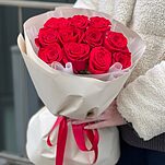 Букет Простая романтика из 11 красных роз
