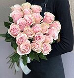 Букет из 21 розовой розы