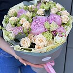 Букет из пионов Мелания