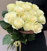 Букет из 15 белых роз