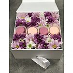 Коробочка macarons Розовое настроение