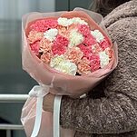 Букет Брют из 29 сортовых диантусов