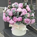 Композиция Пионовый рай из 45 пионов
