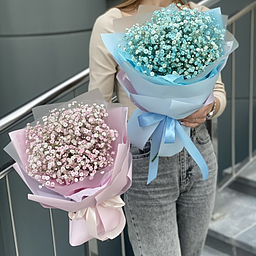 Букет Воздушное облачко из 3 веток гипсофилы vip