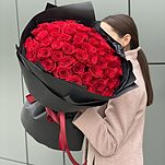 Букет Страстный Гранд из 51 красной розы