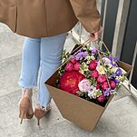 Аквабокс с переноской (Стоимость без букета)