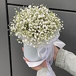 Коробочка Роше из белой гипсофилы