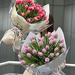 Букет Моя Весна из 35 тюльпанов