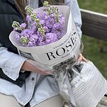 Букет Лавандовый Раф из 7 маттиол