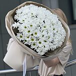 Букет Ромашка из 15 веток хризантемы