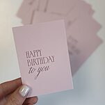 Открытка HAPPY Birthday TO YOU