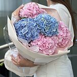 Букет Воздушное безе из гортензий