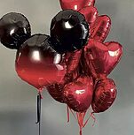 Сет Шаров № 83 - Микки Маус омбре, сердца