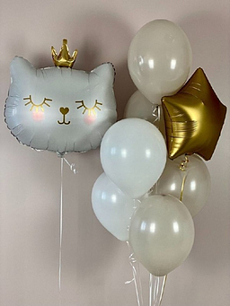 Сет шаров № 107 -Котенок принцесса