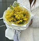 Букет Весенние лучи из мимозы