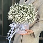 Коробка Роше М из гипсофилы