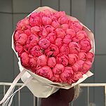 Букет Коралл Шарм из 51 пиона