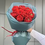 Букет из 9 роз сорта Рэд Ай
