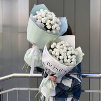 Букет Лоли из 7 веток хризантемы сорта Ньютон