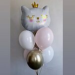 Набор шаров Котенок-принцесса