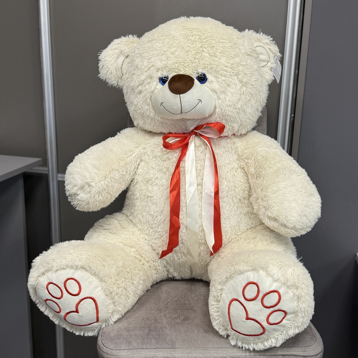 Игрушка Мишка Mакси Кремовый