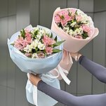 Букет Созвездие из 5 альстромерий