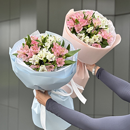 Букет Созвездие из 5 альстромерий