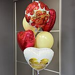 Набор Шаров - С Днем Рождения! Люблю