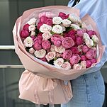 Букет Облако Мечты из кустовых роз