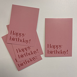 Открытка Happy Birthday!