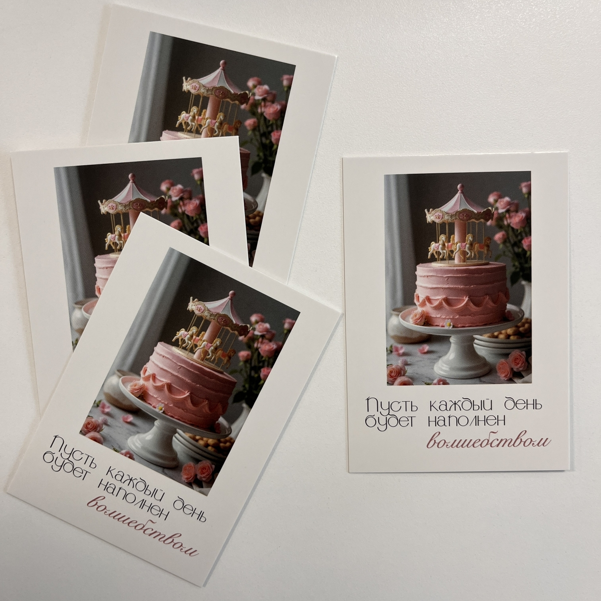 Открытка Пусть каждый день будет наполнен волшебством
