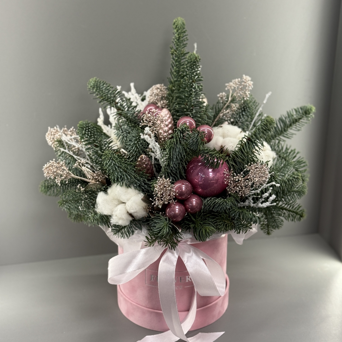 Композиция Пудровая хвоя