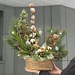 Композиция Рождественский лес