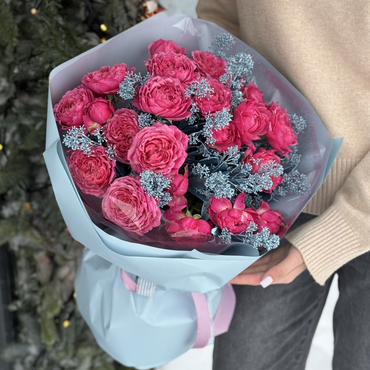 Букет Малиновый сон