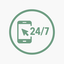 Онлайн-заказ 24/7